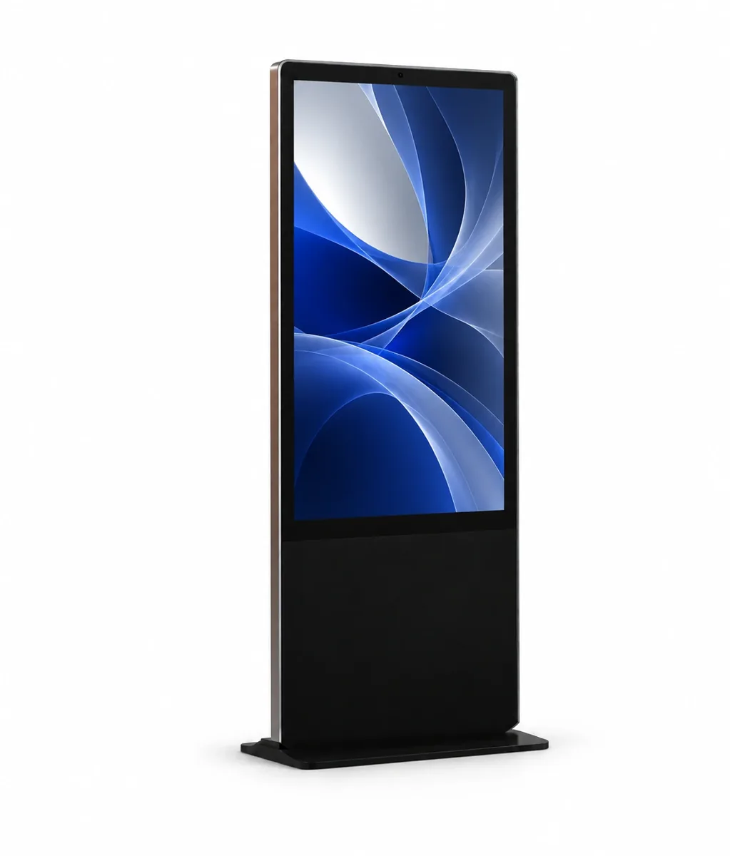 Напольный рекламный 21,5″ дисплей с Digital Signage (без сенсора) MTG-220FSDS