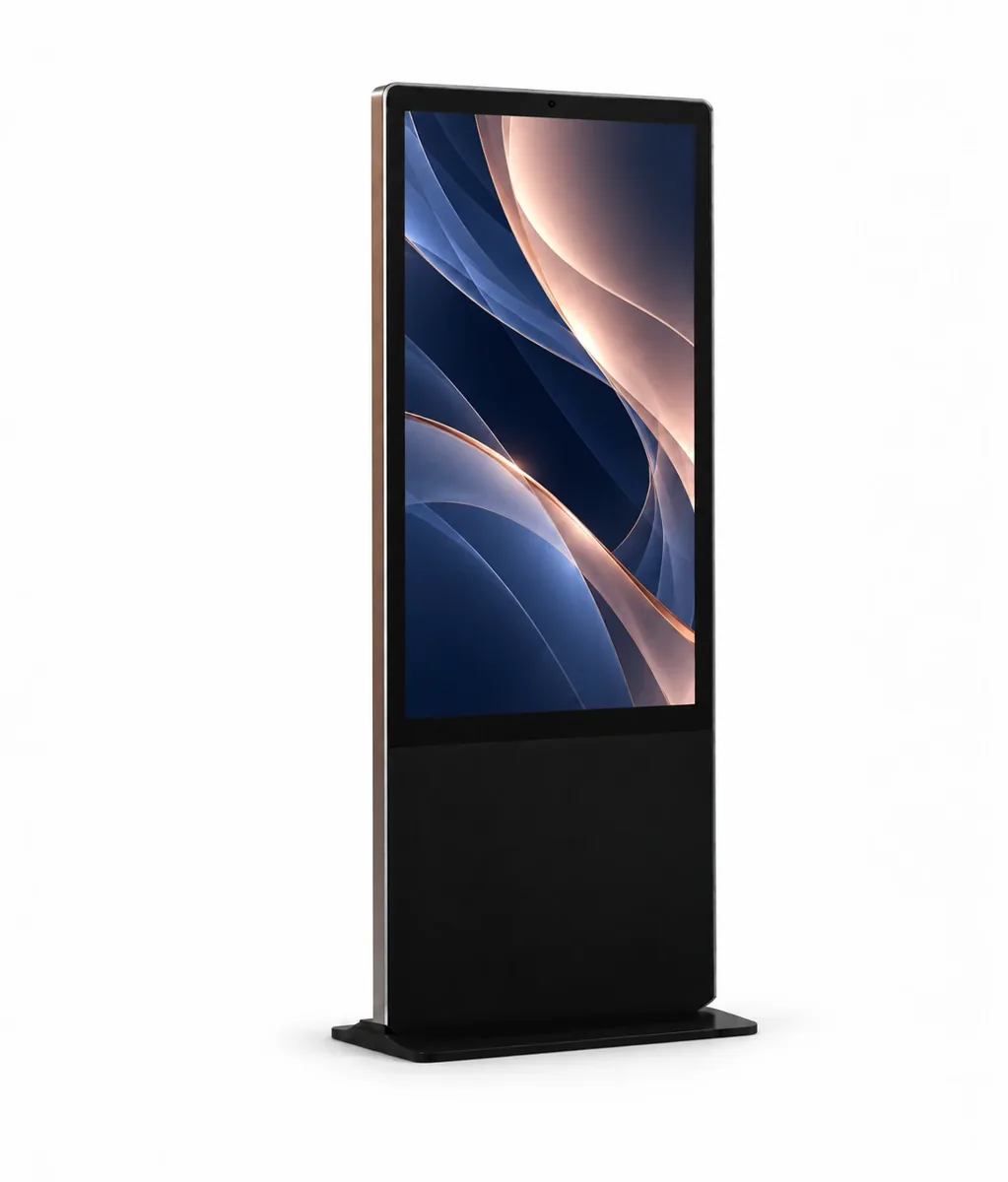 Напольный рекламный дисплей с Digital Signage и емкостным сенсором MTG-320FSDS-CT