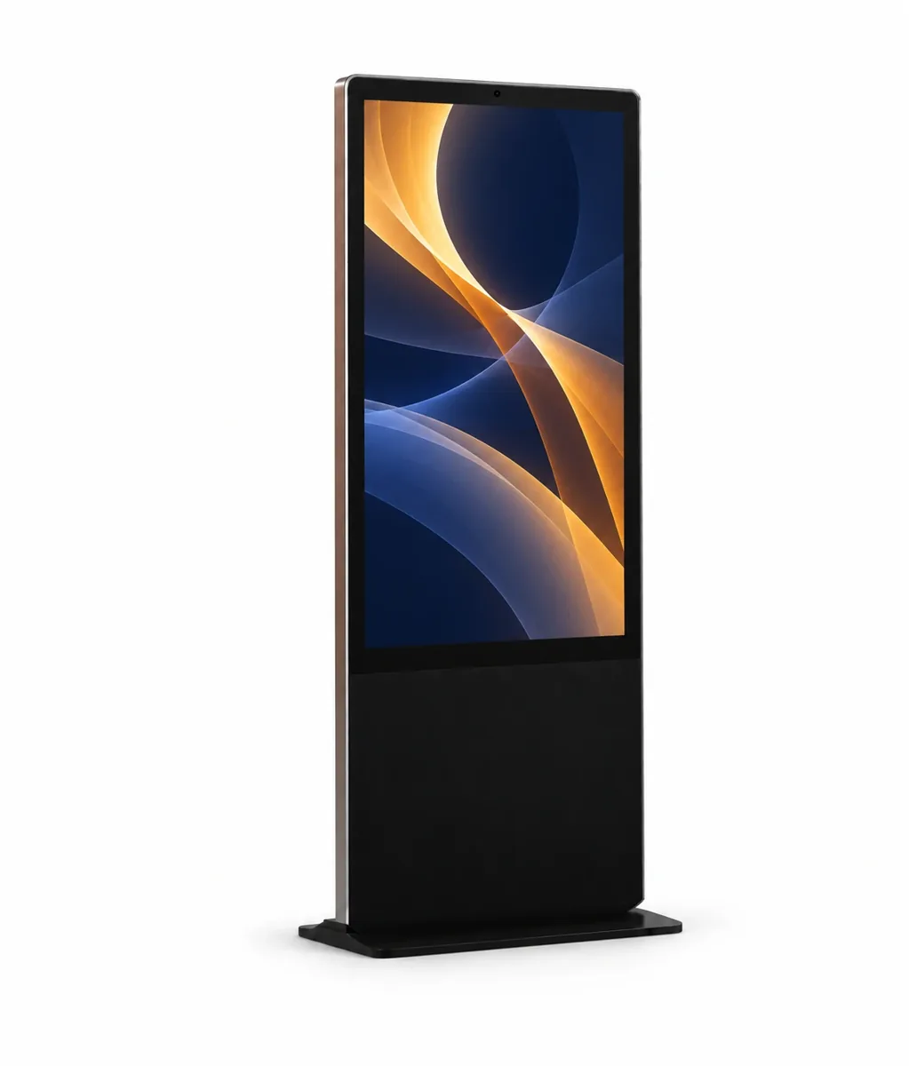 Напольный рекламный дисплей с Digital Signage и ик-сенсором MTG-320FSDS-IR