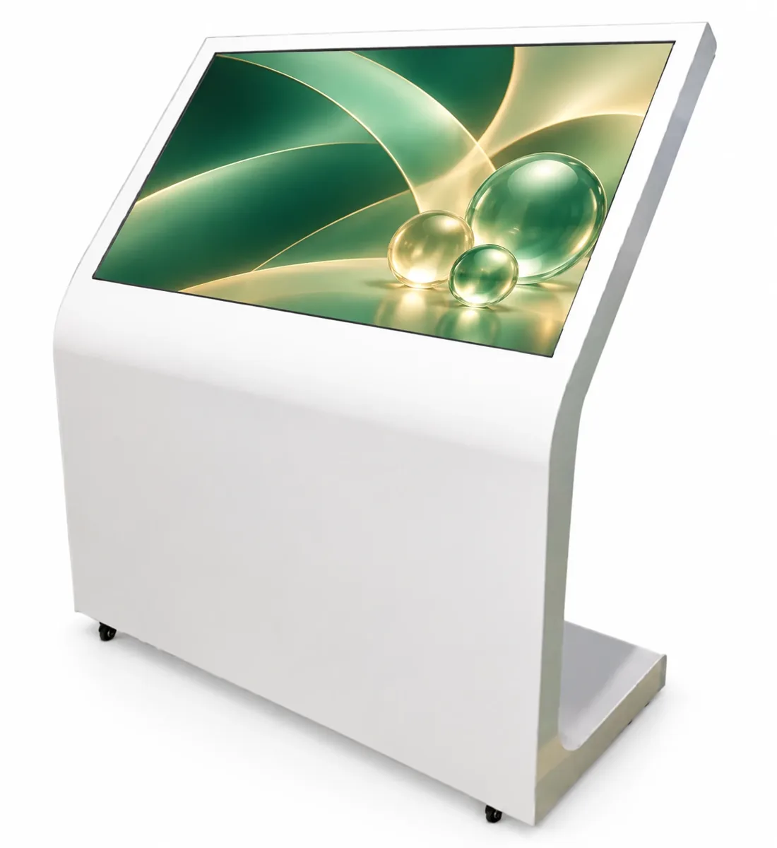 Интерактивный наклонный киоск 32″ L-формы с ИК-сенсором MTG-320FSIK-L-IR