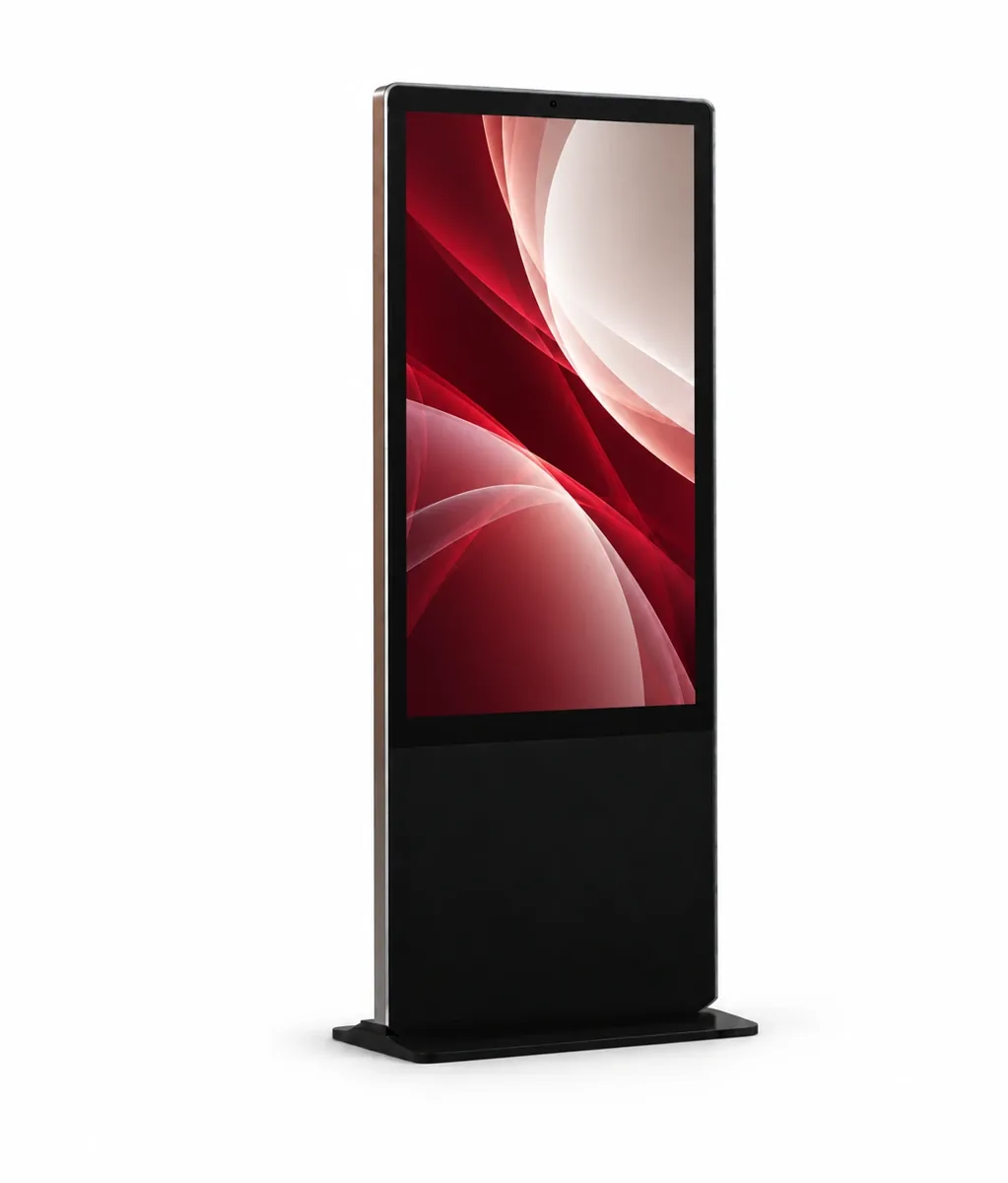Напольный рекламный дисплей с Digital Signage и ик-сенсором MTG-490FSDS-IR