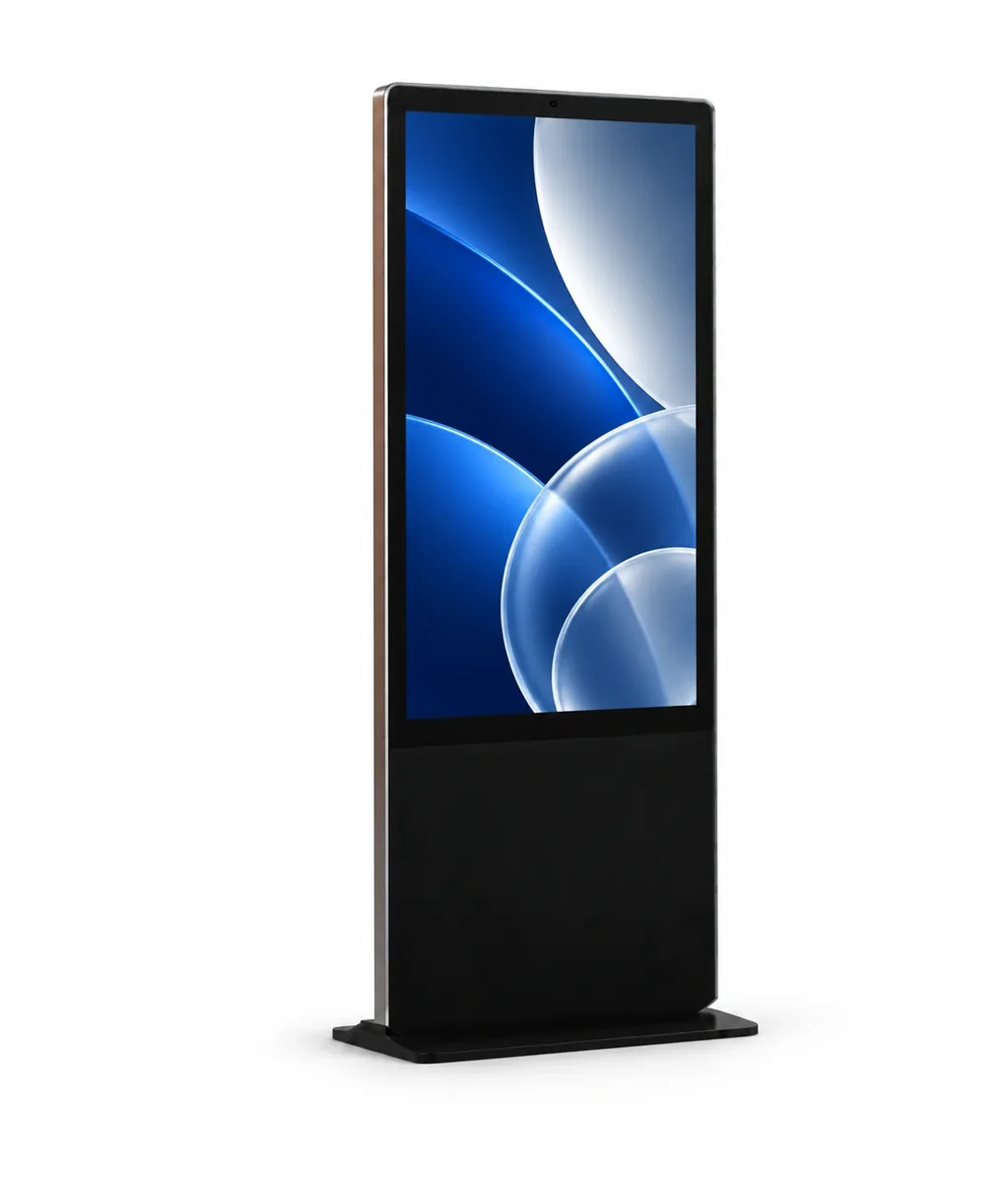 Напольный рекламный дисплей с Digital Signage и емкостным сенсором MTG-550FSDS-CT