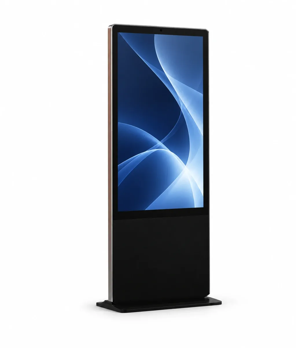 Напольный рекламный 65″ дисплей с Digital Signage (без сенсора) MTG-650FSDS