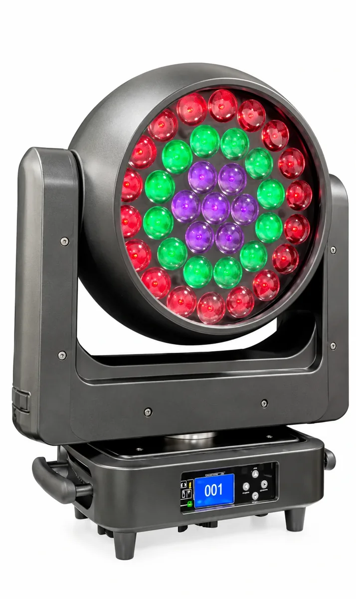 Поворотная LED-голова Wash Zoom 37×25 Вт High CRI MTG-F16-HCRI