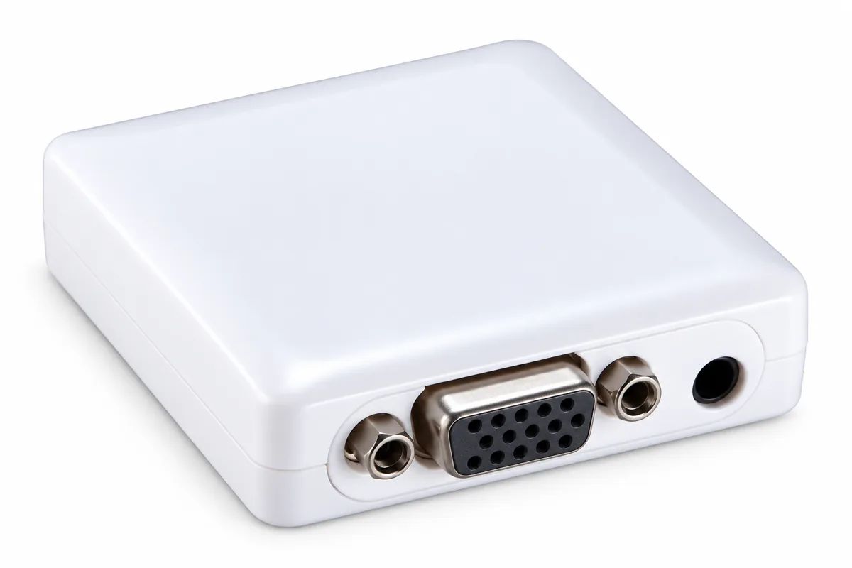 Мини-конвертер VGA в HDMI MTG-HDCVGA01-M