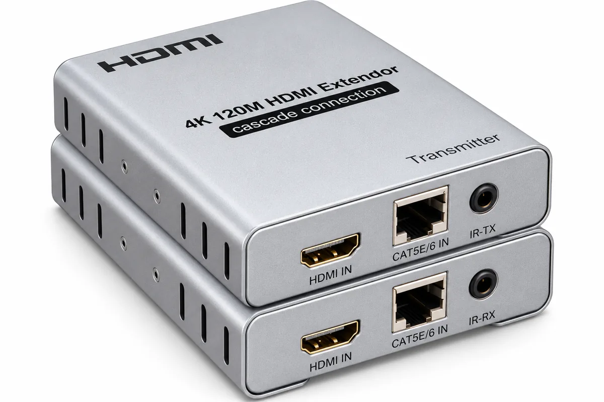 Каскадируемый HDMI-удлинитель MTG-HDES02-C, 4K, 120 м