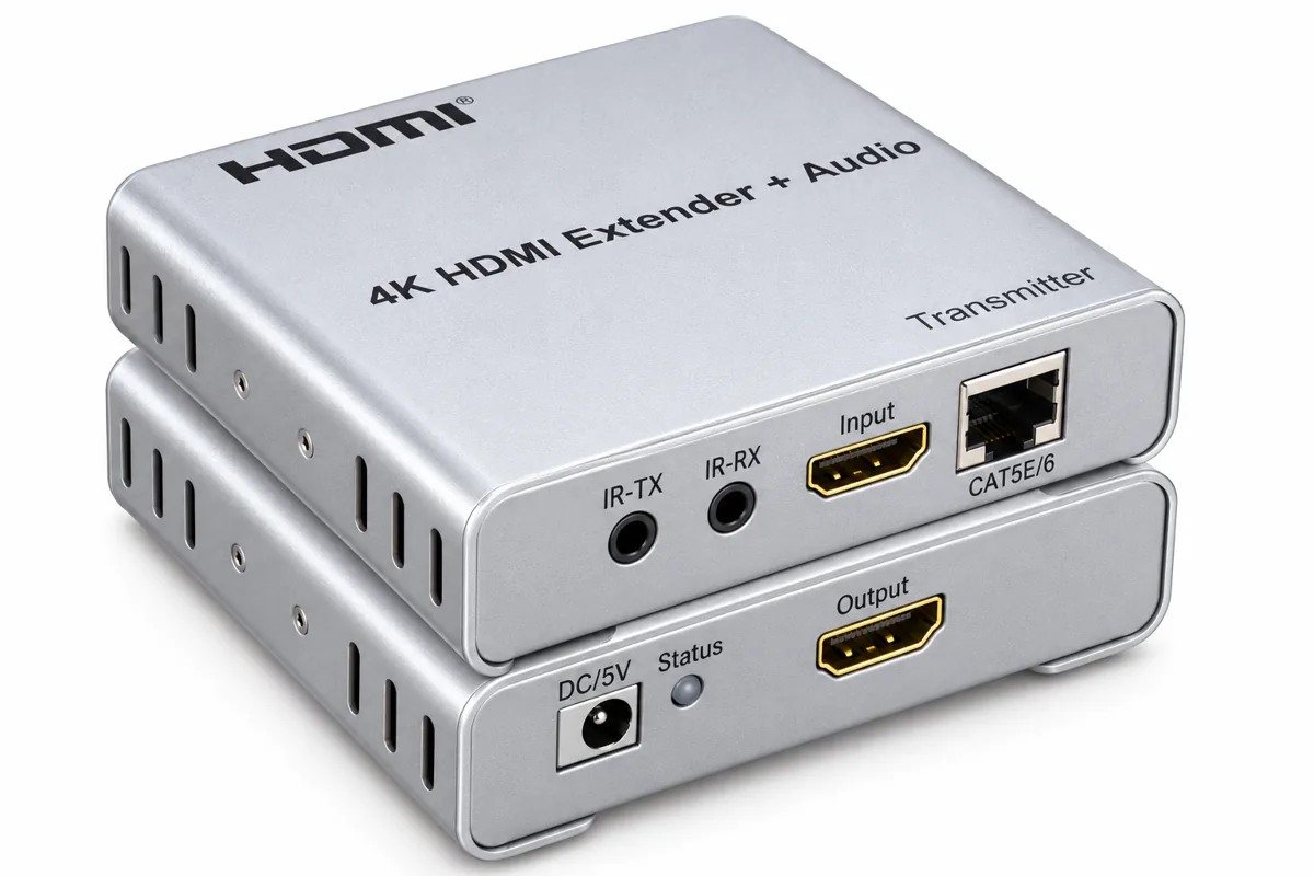 HDMI-удлинитель MTG-HDES100-P, 4K, 100 м, локальный выход