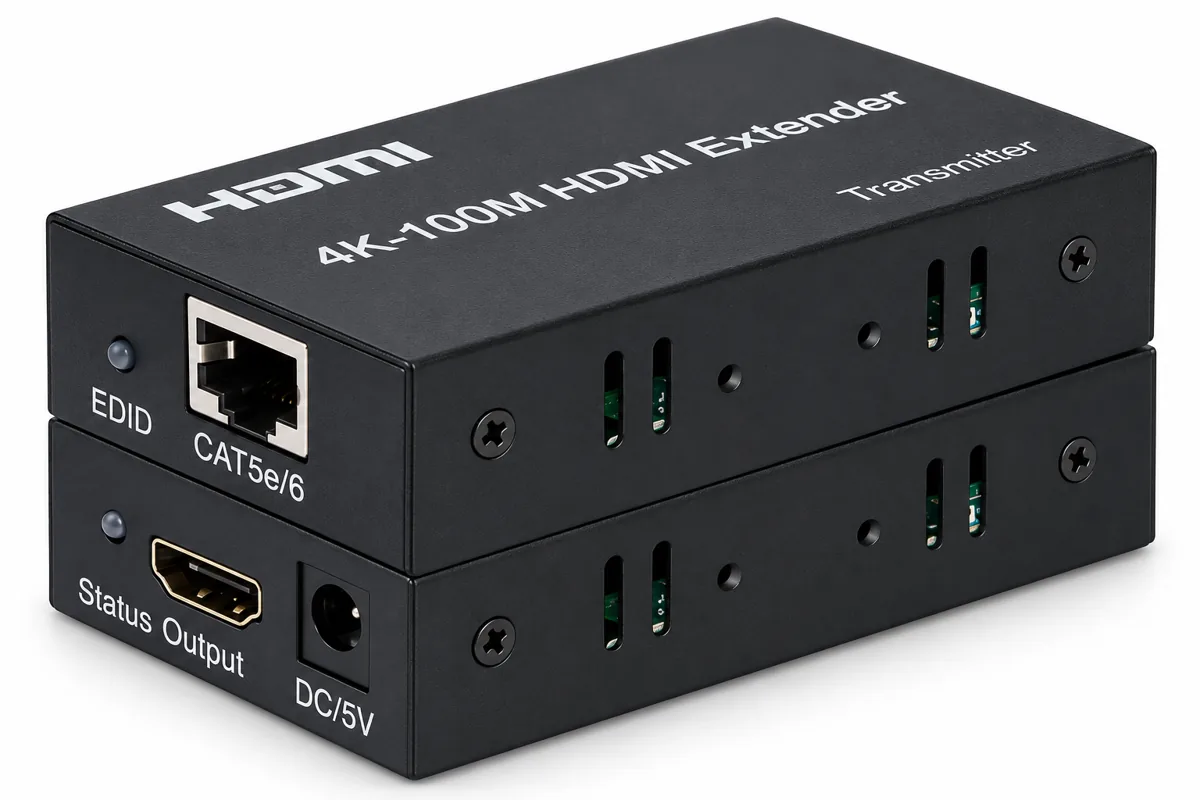 HDMI 1.4-удлинитель MTG-HDES100, 4K, 100 м, EDID