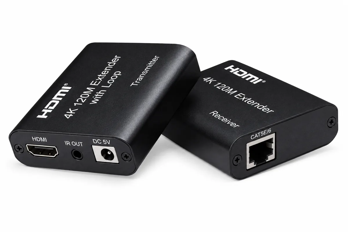 HDMI-удлинитель MTG-HDES120-A, 4K, 120 м, локальный выход