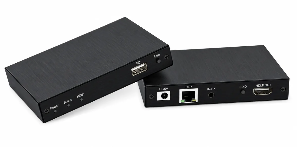 HDMI/KVM over IP-удлинитель MTG-HDES150-KVM, 4K, 150 м