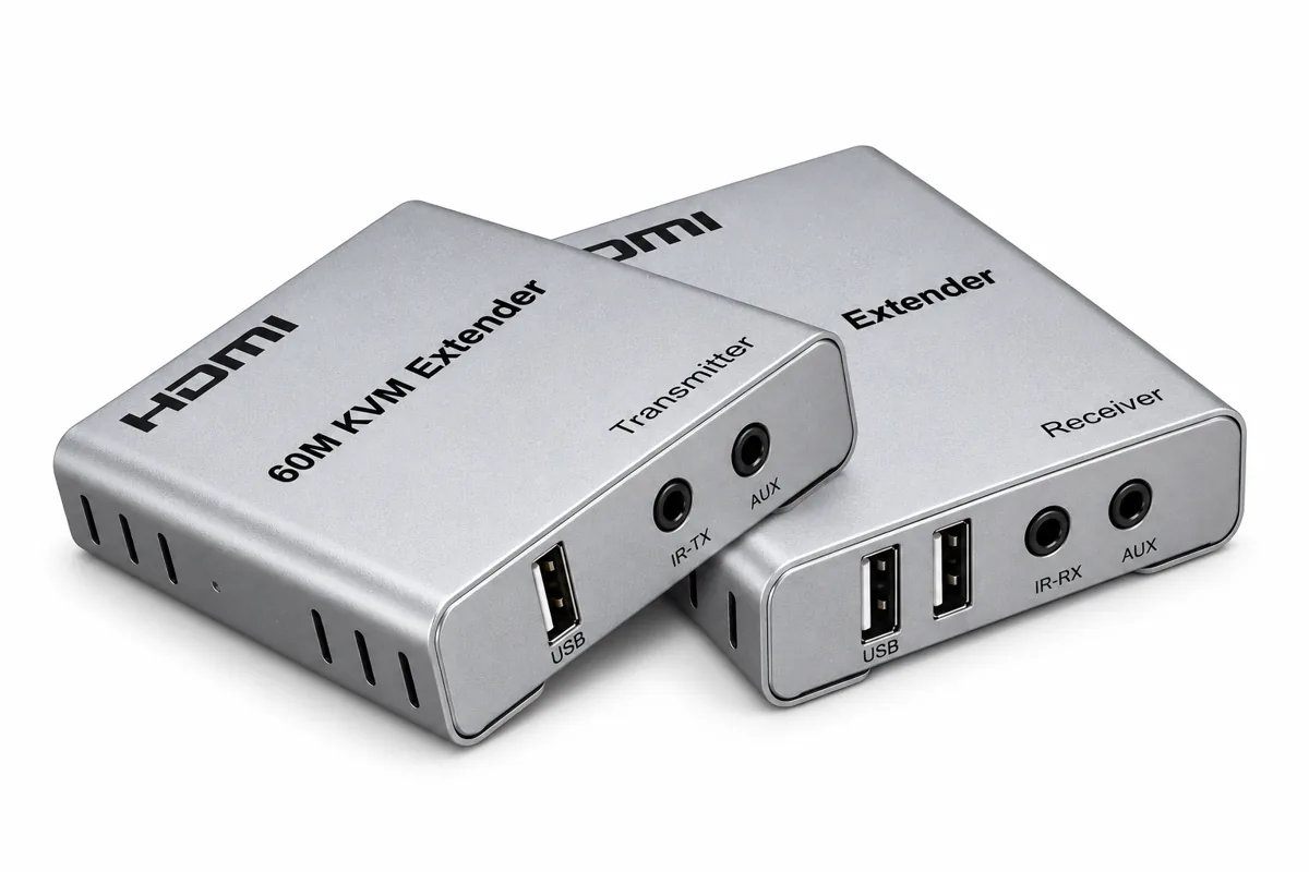 HDMI/KVM-удлинитель MTG-HDES18, Full HD, 60 м, аудио