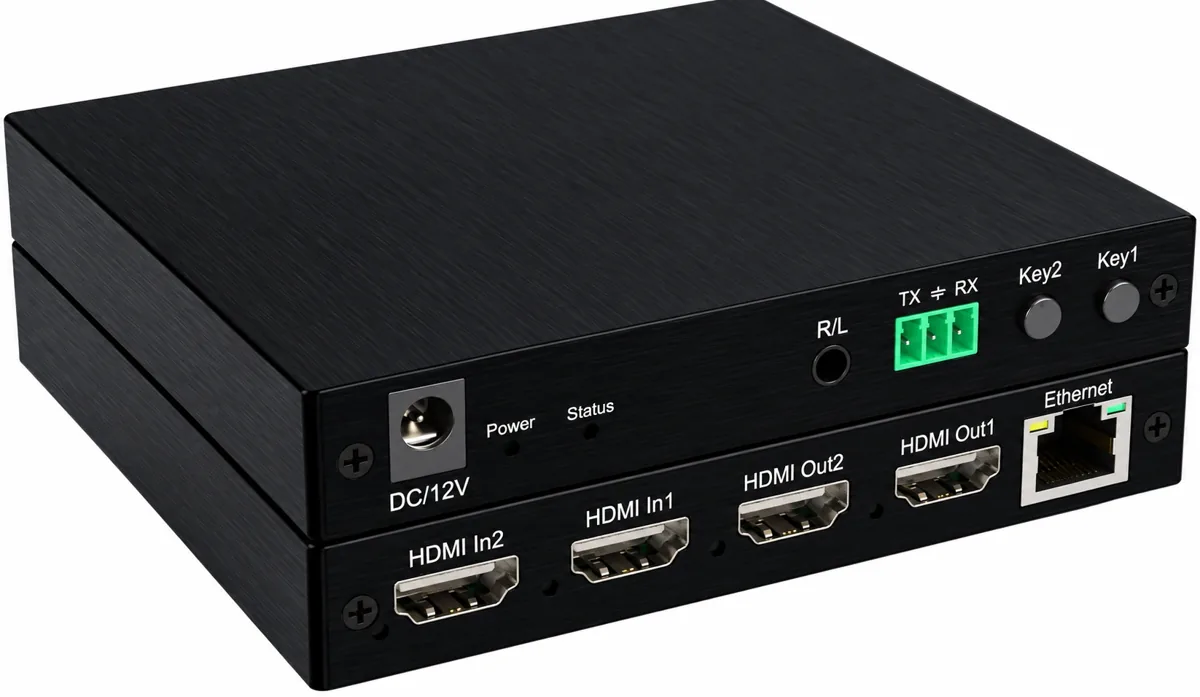 HDMI-over-IP-удлинитель Full HD до 200 м MTG-HDMX2x2-E