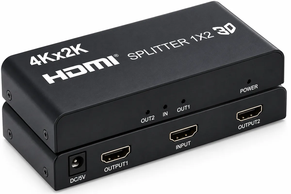 HDMI 1.4-сплиттер MTG-HDSP2, 1×2, 4K@30 Гц