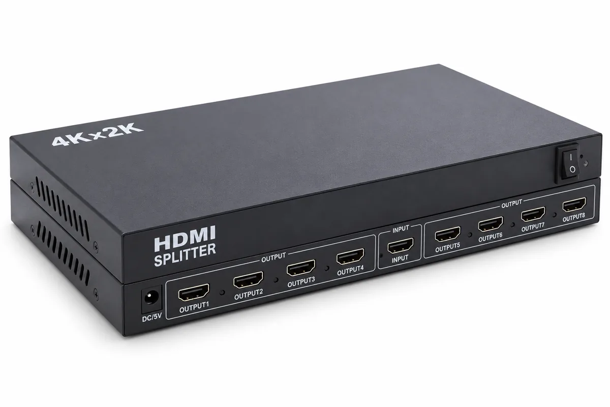HDMI 1.4-сплиттер MTG-HDSP8, 1×8, 4K