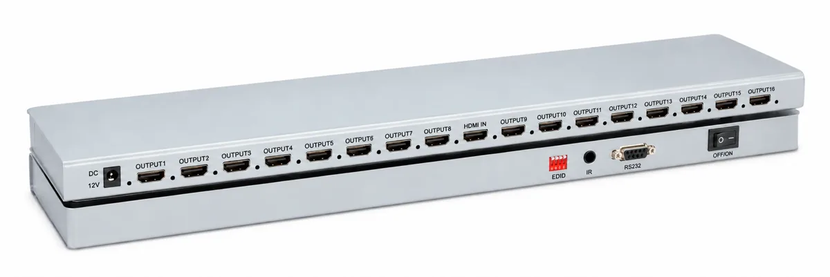 HDMI 2.1-сплиттер MTG-HDSP8K-16, 1×16, 8K@60 Гц