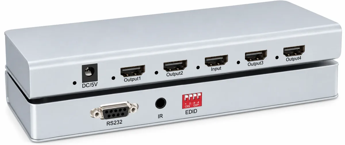 HDMI 2.1-сплиттер MTG-HDSP8K-4, 1×4, 8K@60 Гц