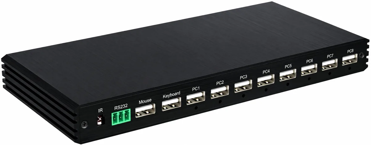 HDMI KVM-коммутатор 8×1 4K30 MTG-HDSW8-V