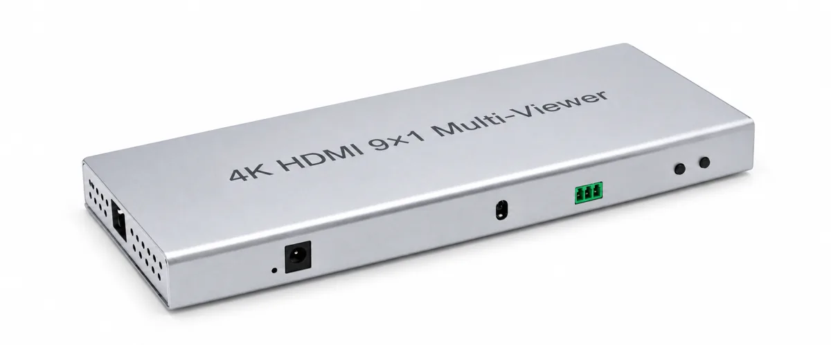 Мультивьюер 9×1 с бесшовным переключением 4K60 MTG-HDSW9-Q2