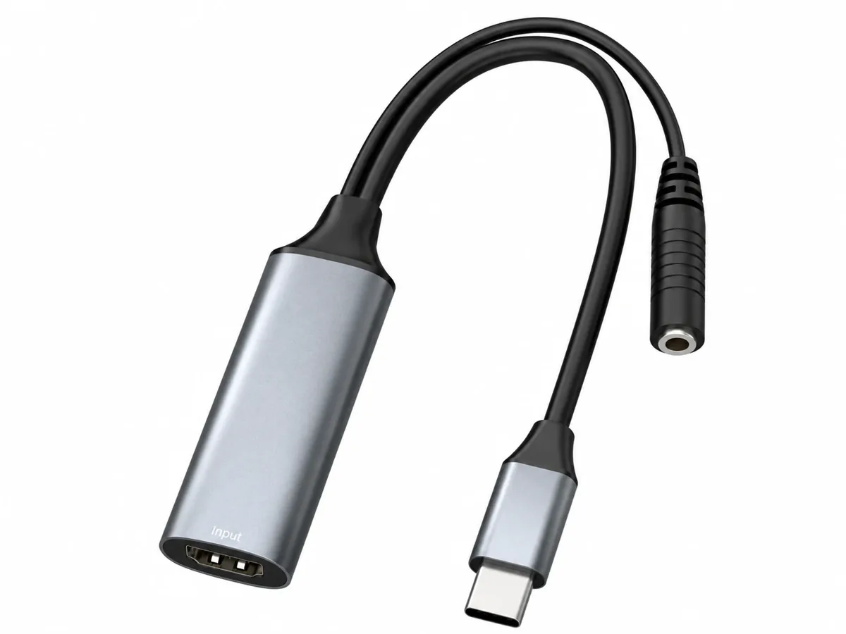 Устройство видеозахвата MTG-HDVC2-M, USB Type-C 2.0, микшер микрофона