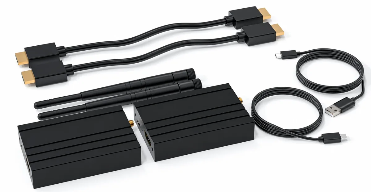 Беспроводной HDMI-удлинитель до 200 м, 1→1 MTG-HDWE04