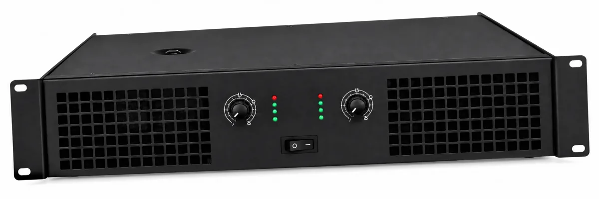 Профессиональный усилитель мощности 2×1000 Вт HY-A1000 MTG-HY-A1000