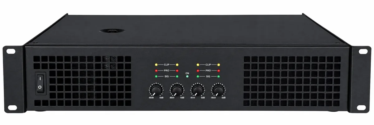 Профессиональный усилитель мощности 4×200 Вт HY-A420 MTG-HY-A420