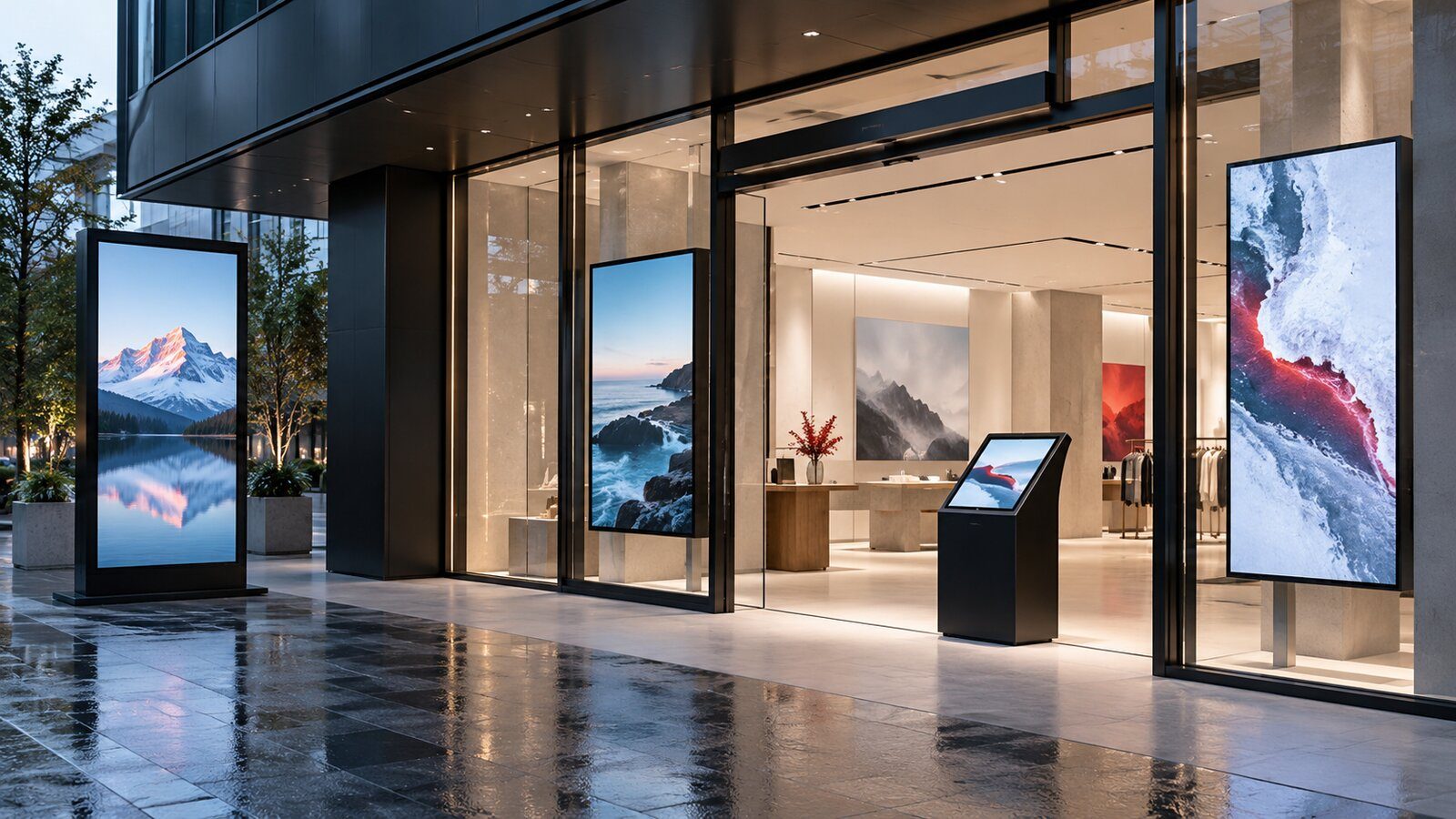 Digital Signage и торговые пространства